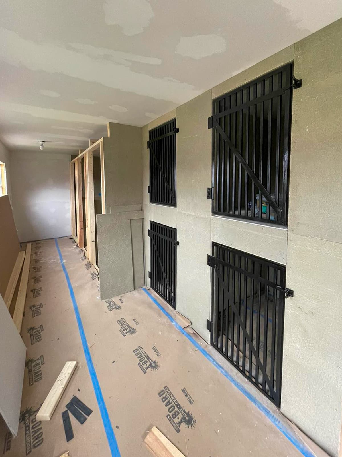 Metal doors