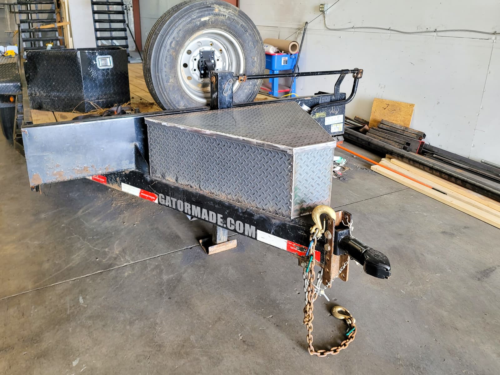 ASB Trailer Repairs photo in custom welding work, Central Kentucky.