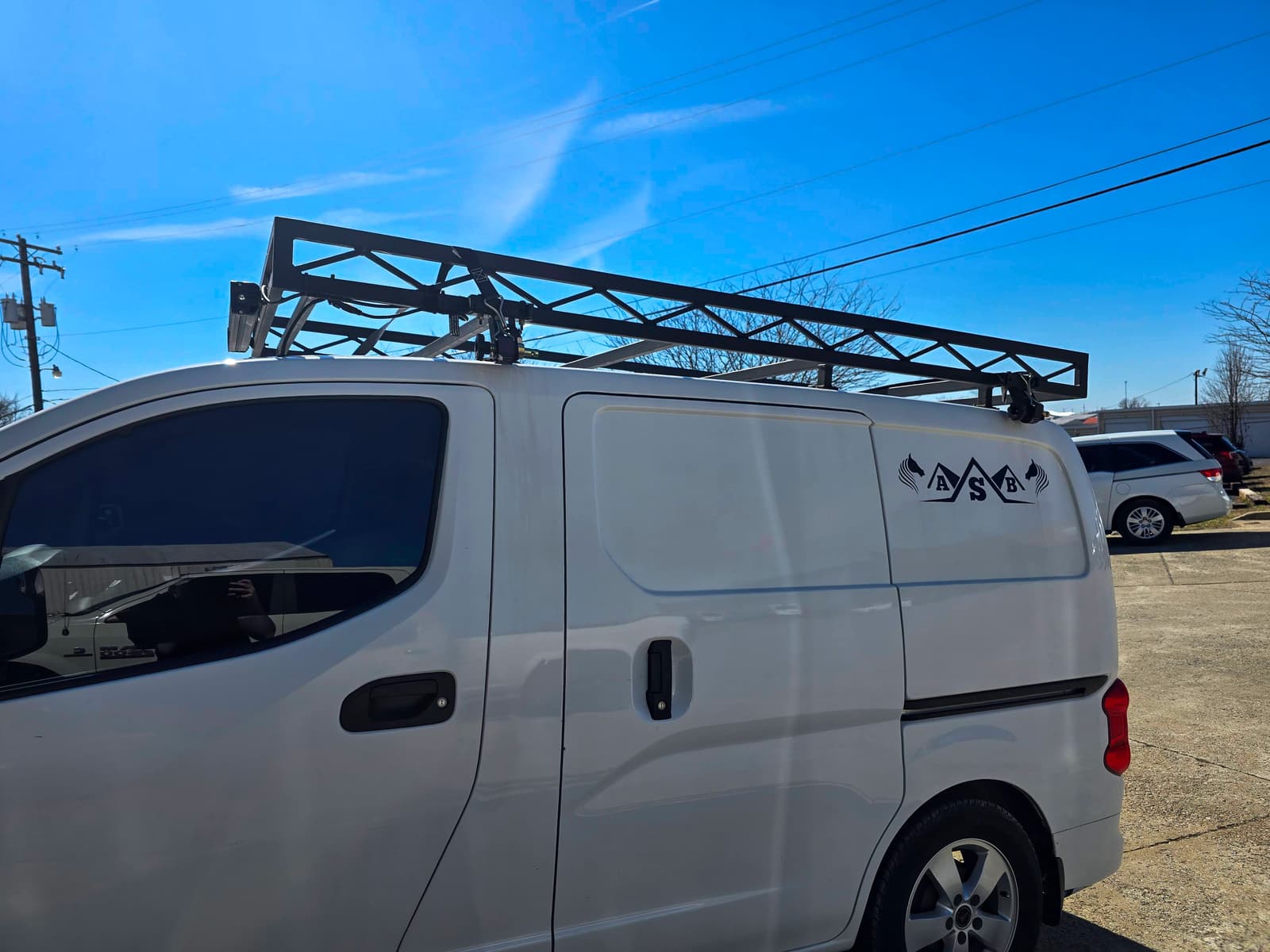 ASB Custom Metal Roof Rack Fabrication photo in custom welding work, Central Kentucky.