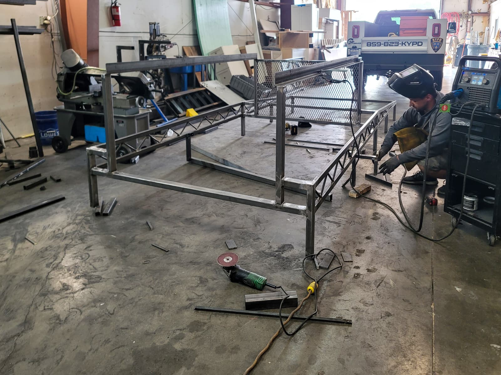 ASB Custom Truck Modifications photo in custom welding work, Central Kentucky.