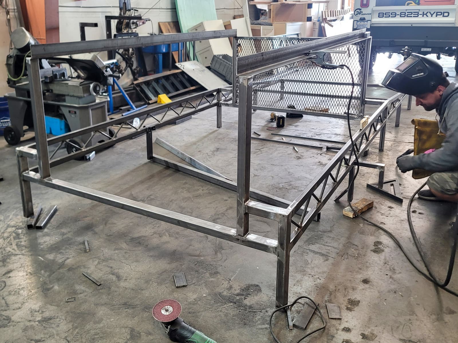 ASB Custom Truck Modifications photo in custom welding work, Central Kentucky.
