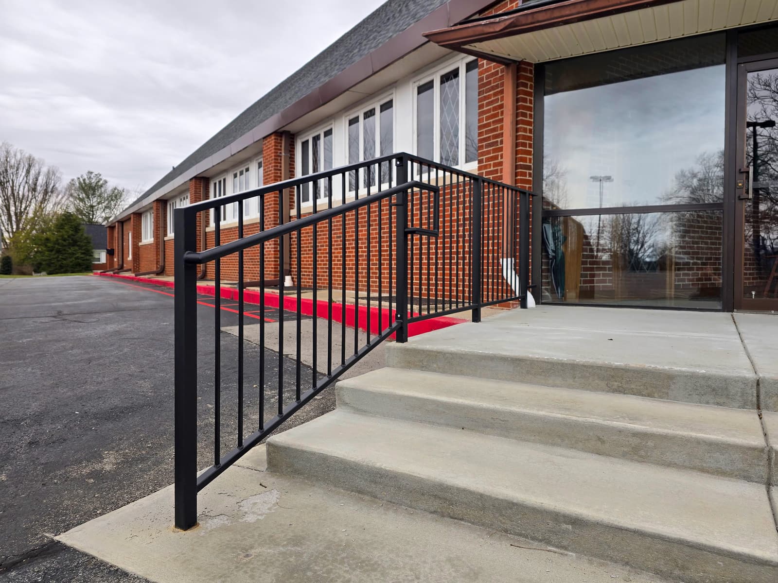 ASB Commercial Property Safety Railing photo in railing work, Central Kentucky.