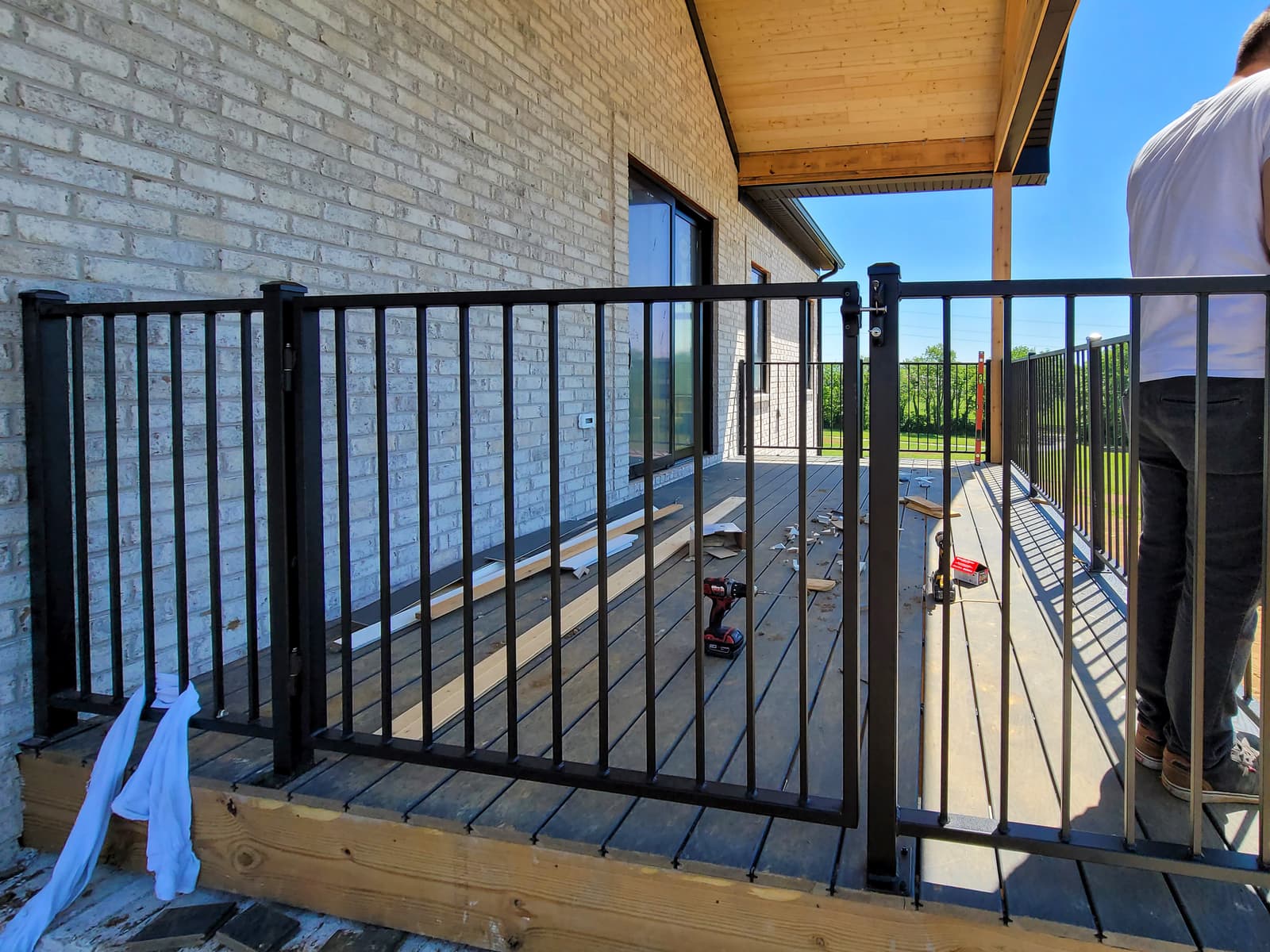 ASB Metal Deck Railing Stairs And Balcony photo in railing work, Central Kentucky.