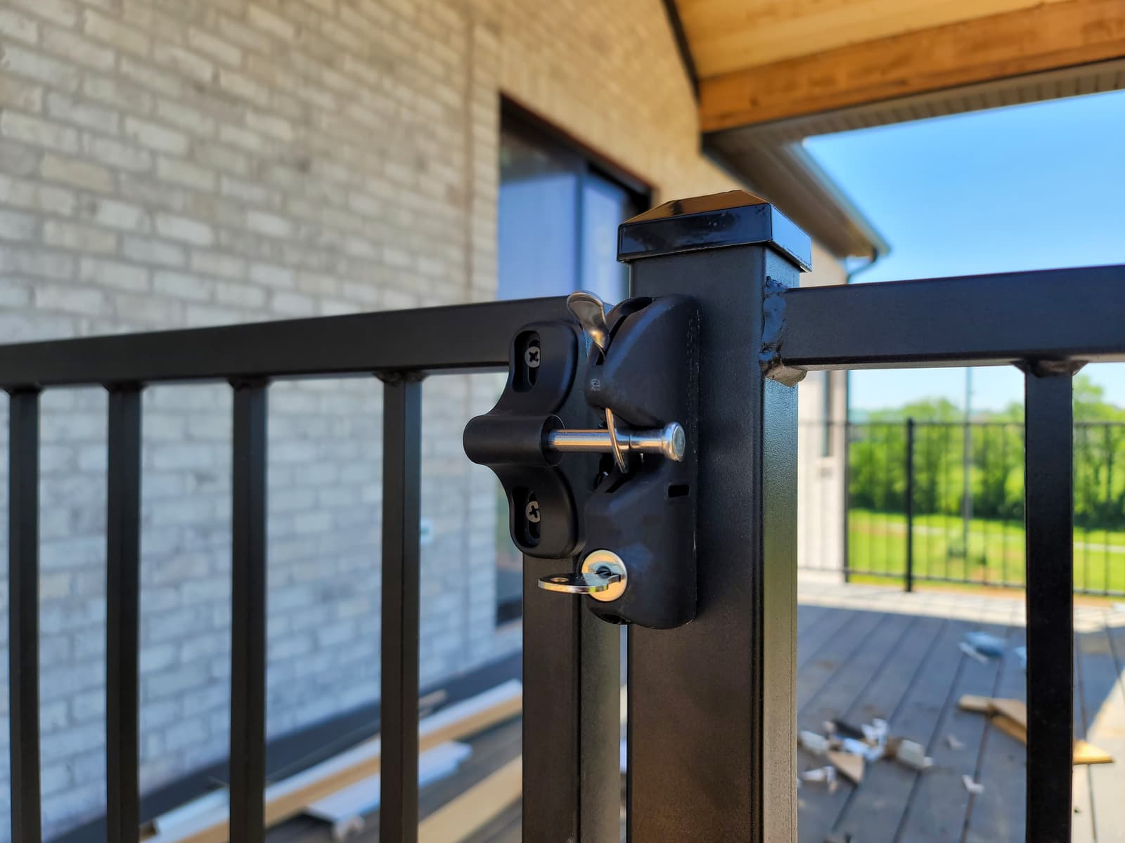 ASB Metal Deck Railing Stairs And Balcony photo in railing work, Central Kentucky.