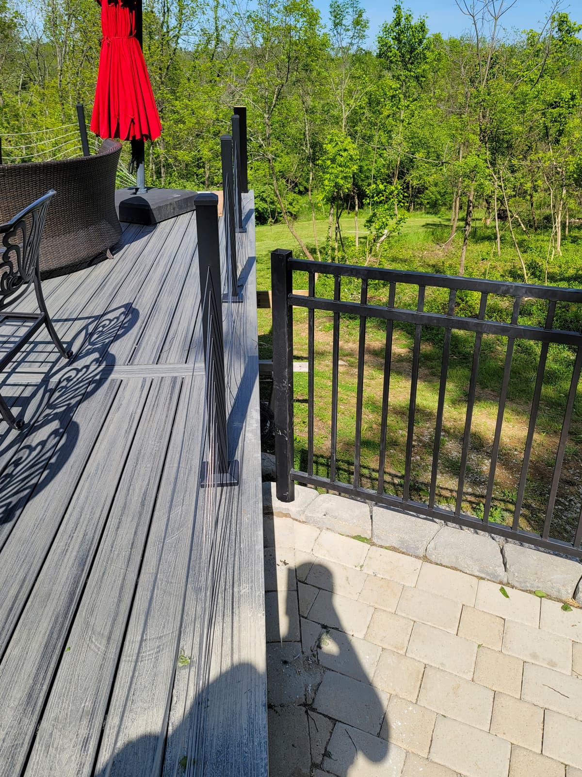 ASB Metal Railing photo in railing work, Central Kentucky.