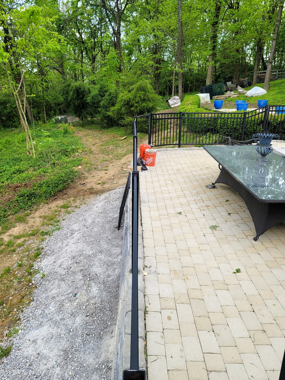ASB Metal Railing photo in railing work, Central Kentucky.