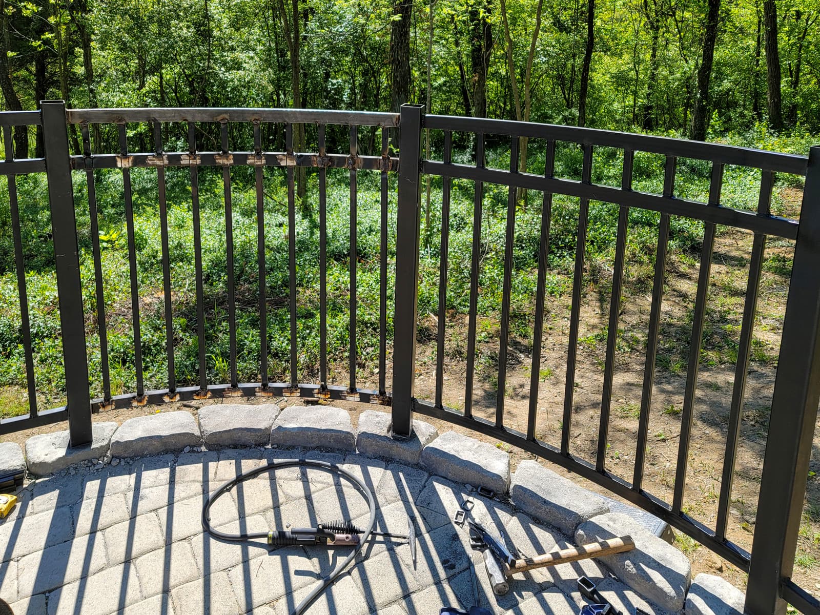 ASB Metal Railing photo in railing work, Central Kentucky.