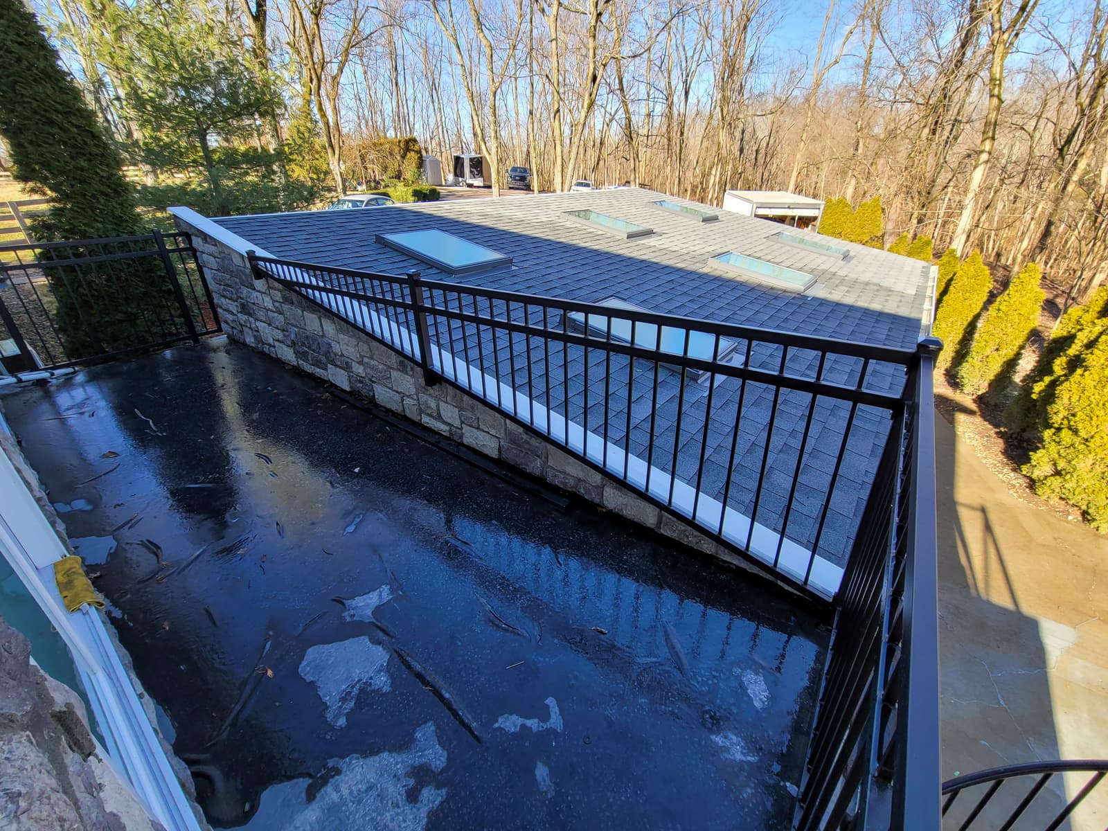 ASB Metal Railing photo in railing work, Central Kentucky.