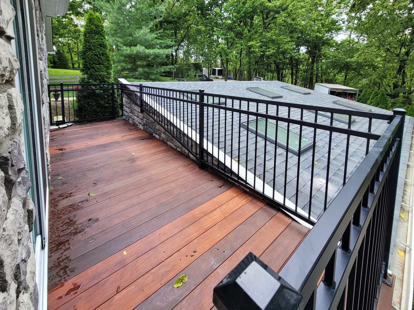 ASB Metal Railing photo in railing work, Central Kentucky.