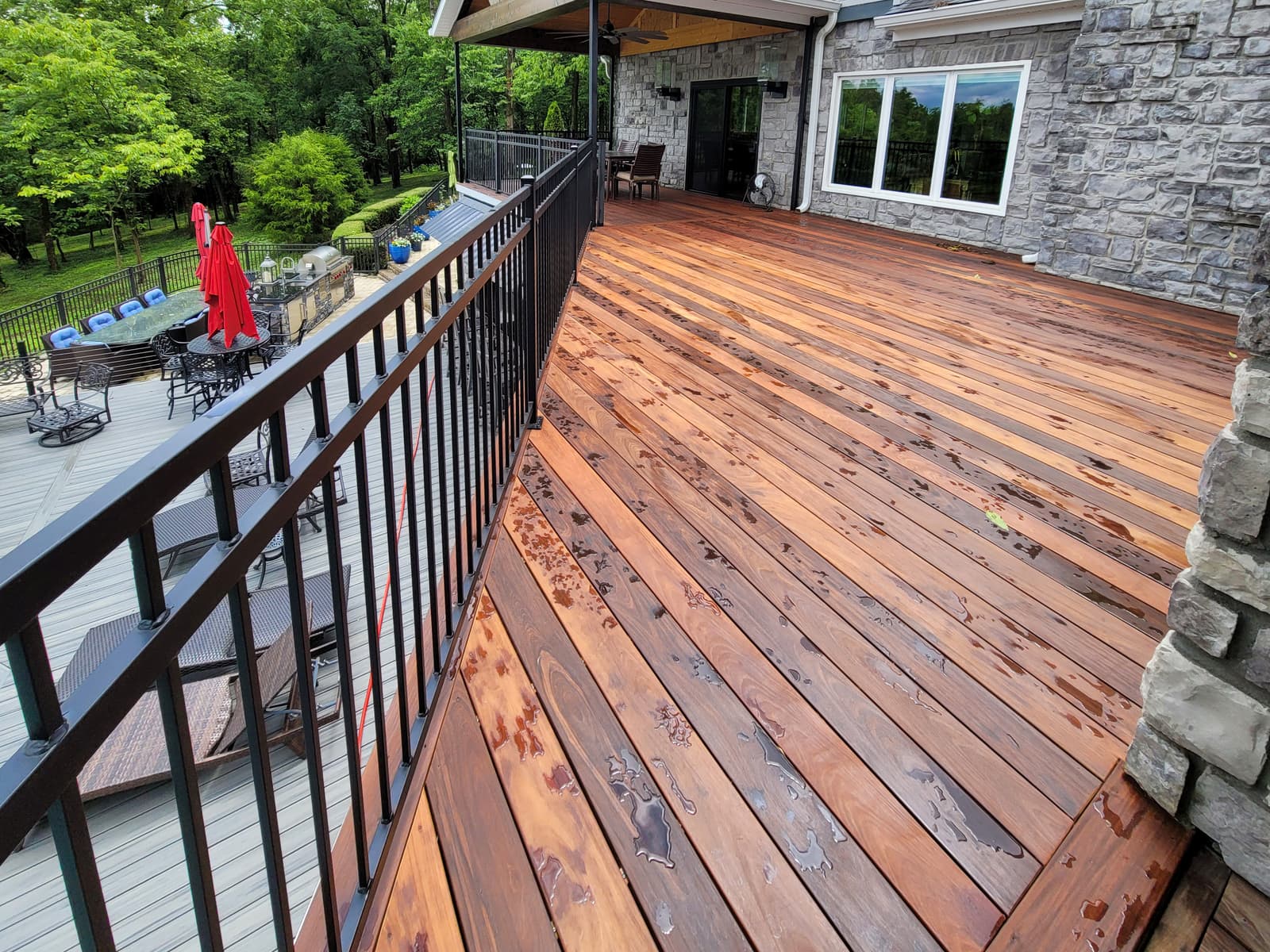 ASB Metal Railing photo in railing work, Central Kentucky.