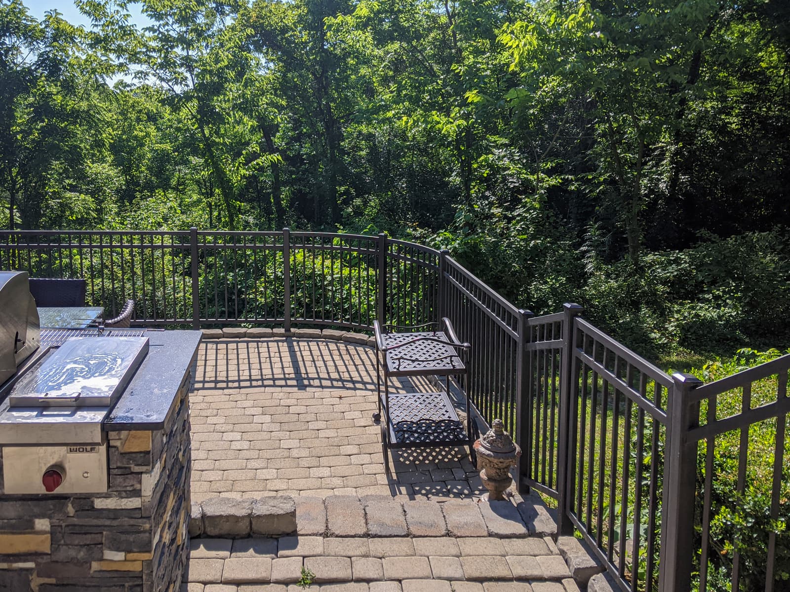 ASB Metal Railing photo in railing work, Central Kentucky.