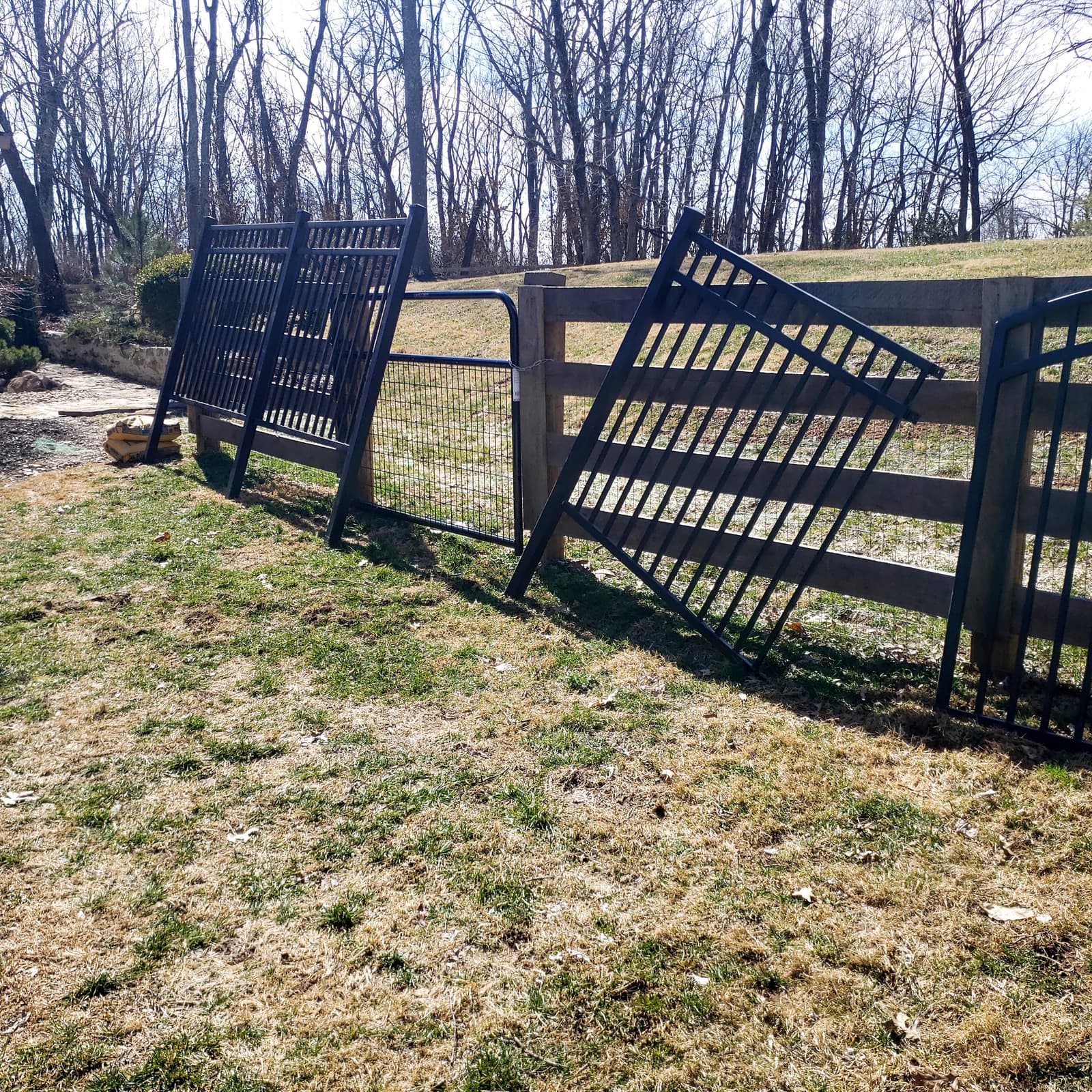 ASB Metal Railing Deck photo in railing work, Central Kentucky.