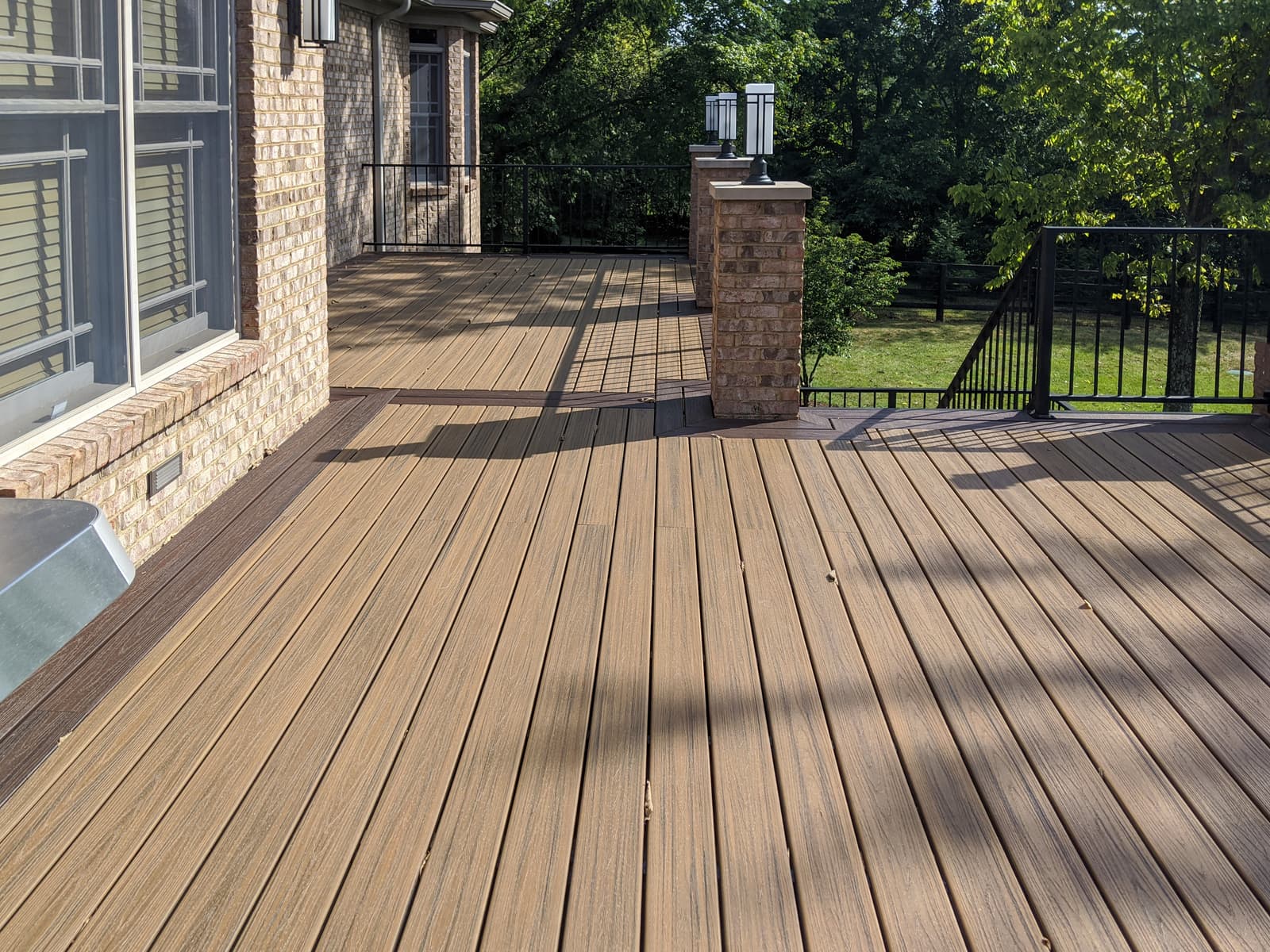 ASB Metal Railing Deck Remodel photo in railing work, Central Kentucky.