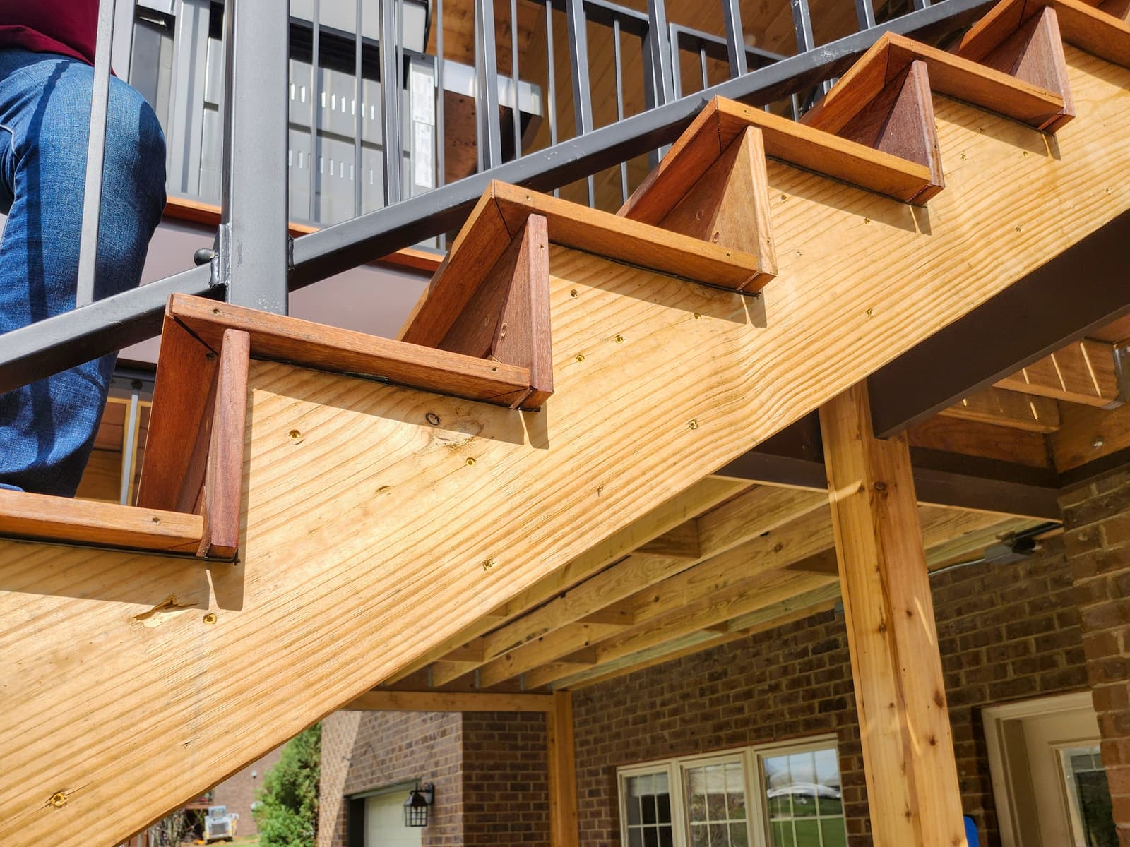 ASB Metal Deck Railing photo in railing work, Central Kentucky.