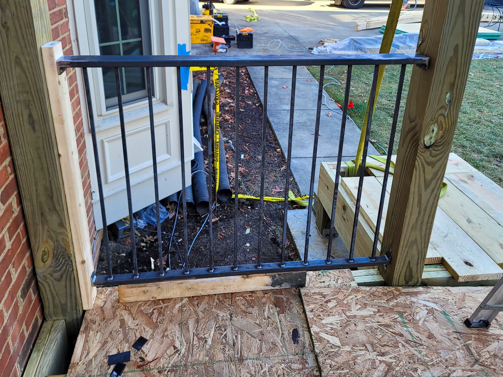 ASB Metal Balusters photo in railing work, Central Kentucky.