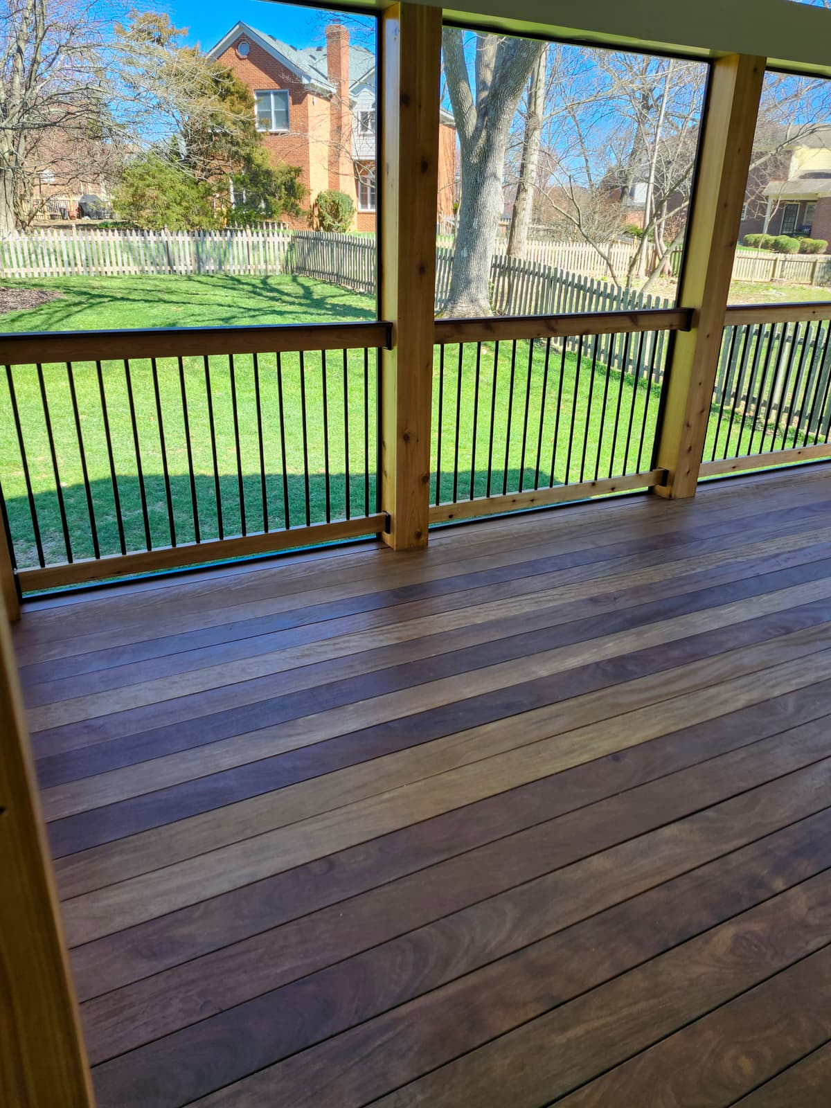 ASB Metal Balusters photo in railing work, Central Kentucky.