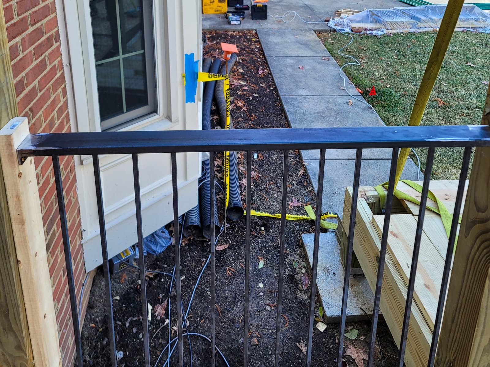 ASB Metal Balusters photo in railing work, Central Kentucky.