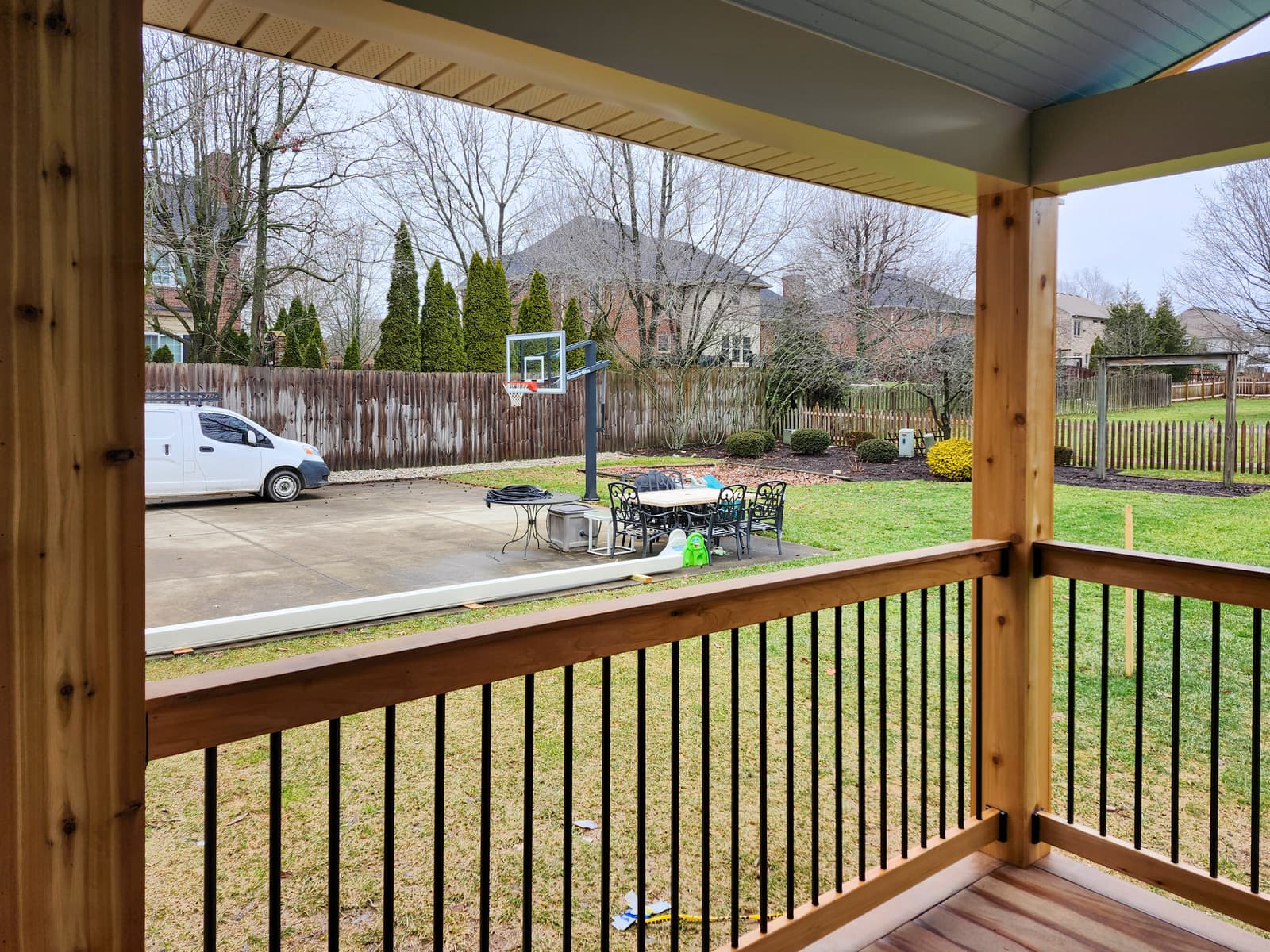 ASB Metal Balusters photo in railing work, Central Kentucky.