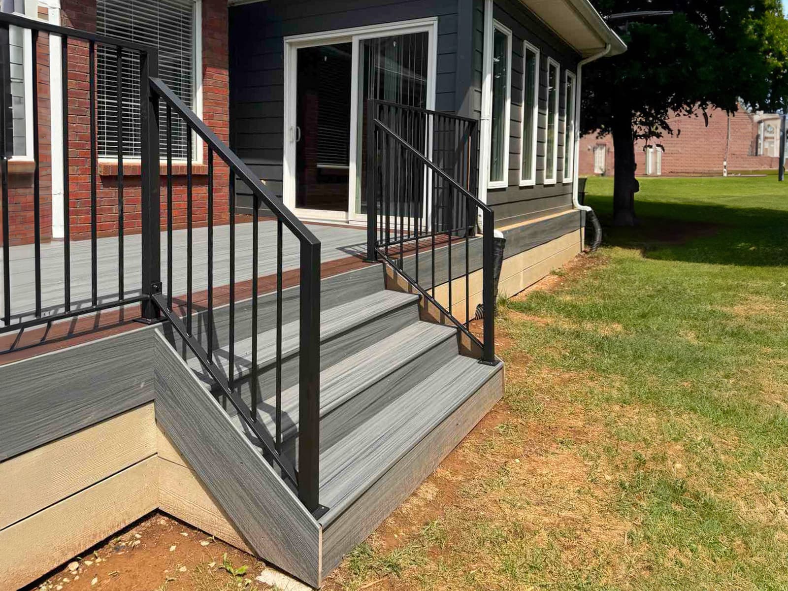 ASB Deck Railing photo in railing work, Central Kentucky.