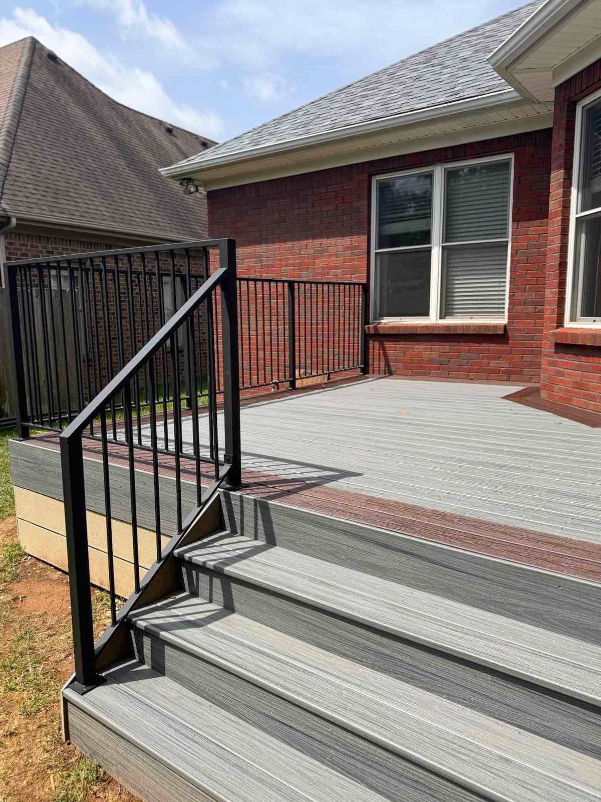 ASB Deck Railing photo in railing work, Central Kentucky.