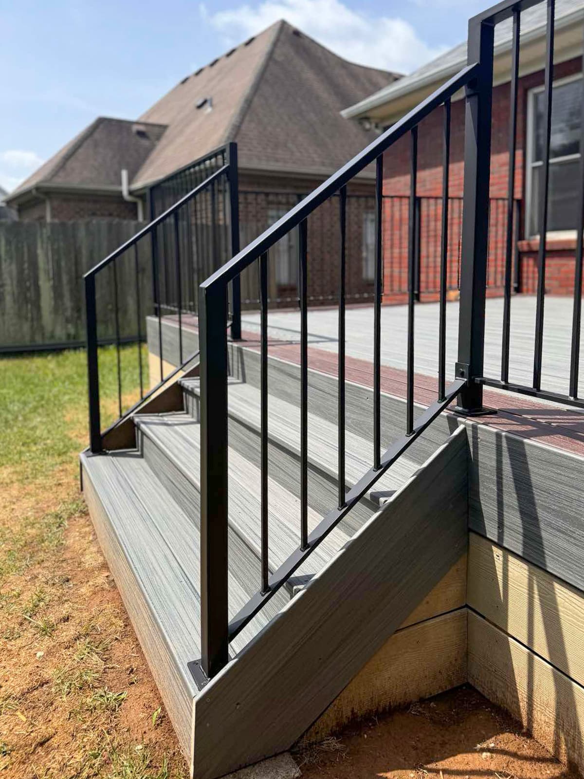 ASB Deck Railing photo in railing work, Central Kentucky.