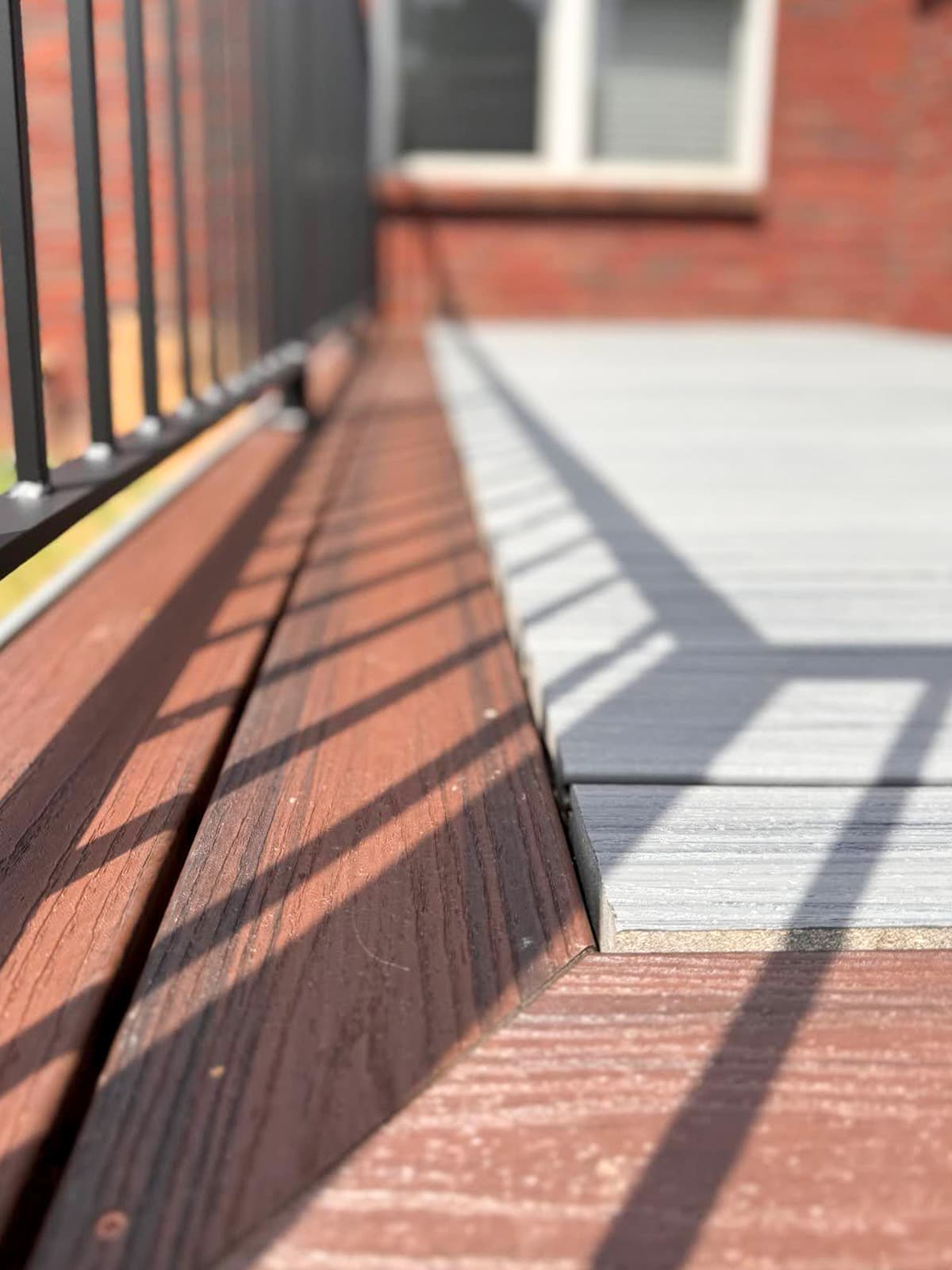 ASB Deck Railing photo in railing work, Central Kentucky.