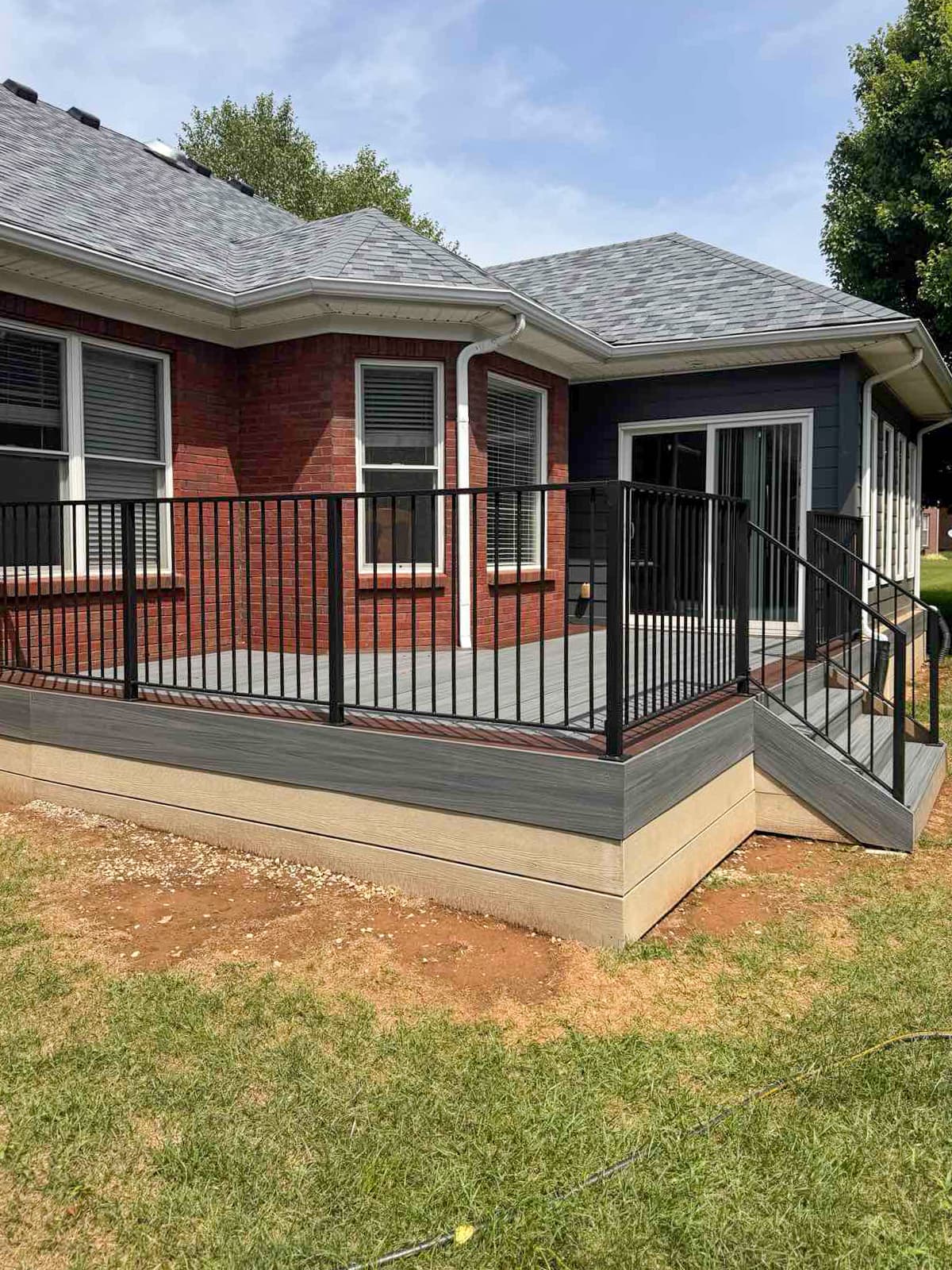 ASB Deck Railing photo in railing work, Central Kentucky.