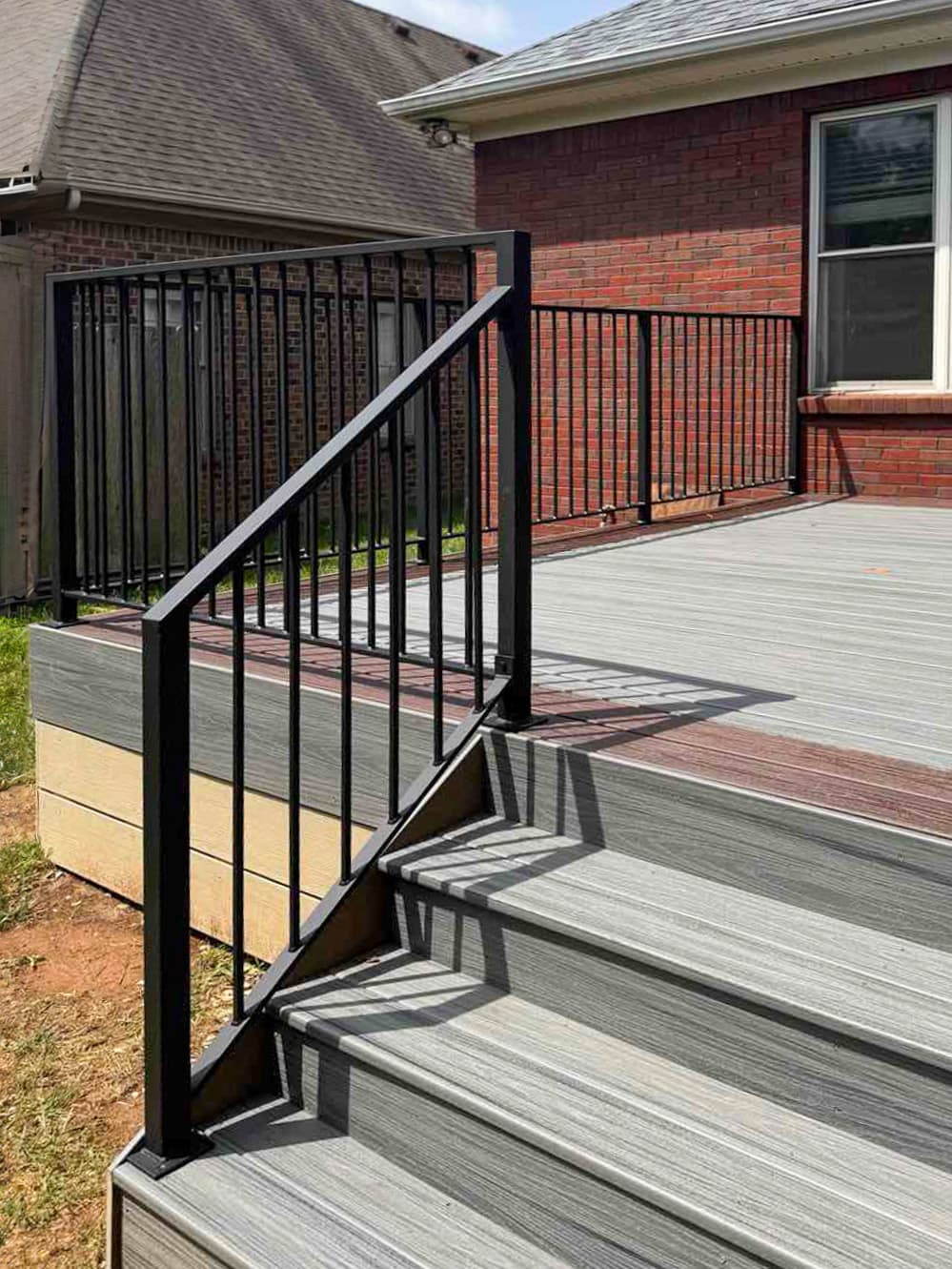 ASB Deck Railing photo in railing work, Central Kentucky.