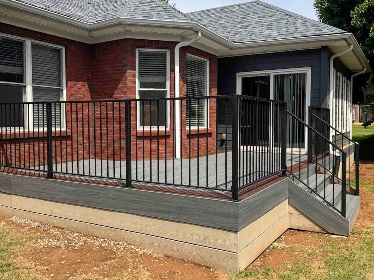 ASB Deck Railing photo in railing work, Central Kentucky.
