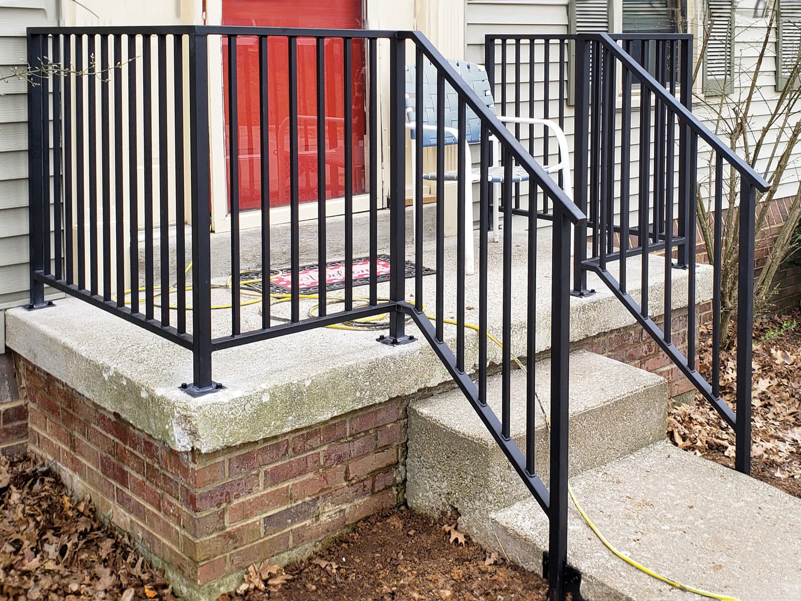 Residential Metal Porch Railing Collection