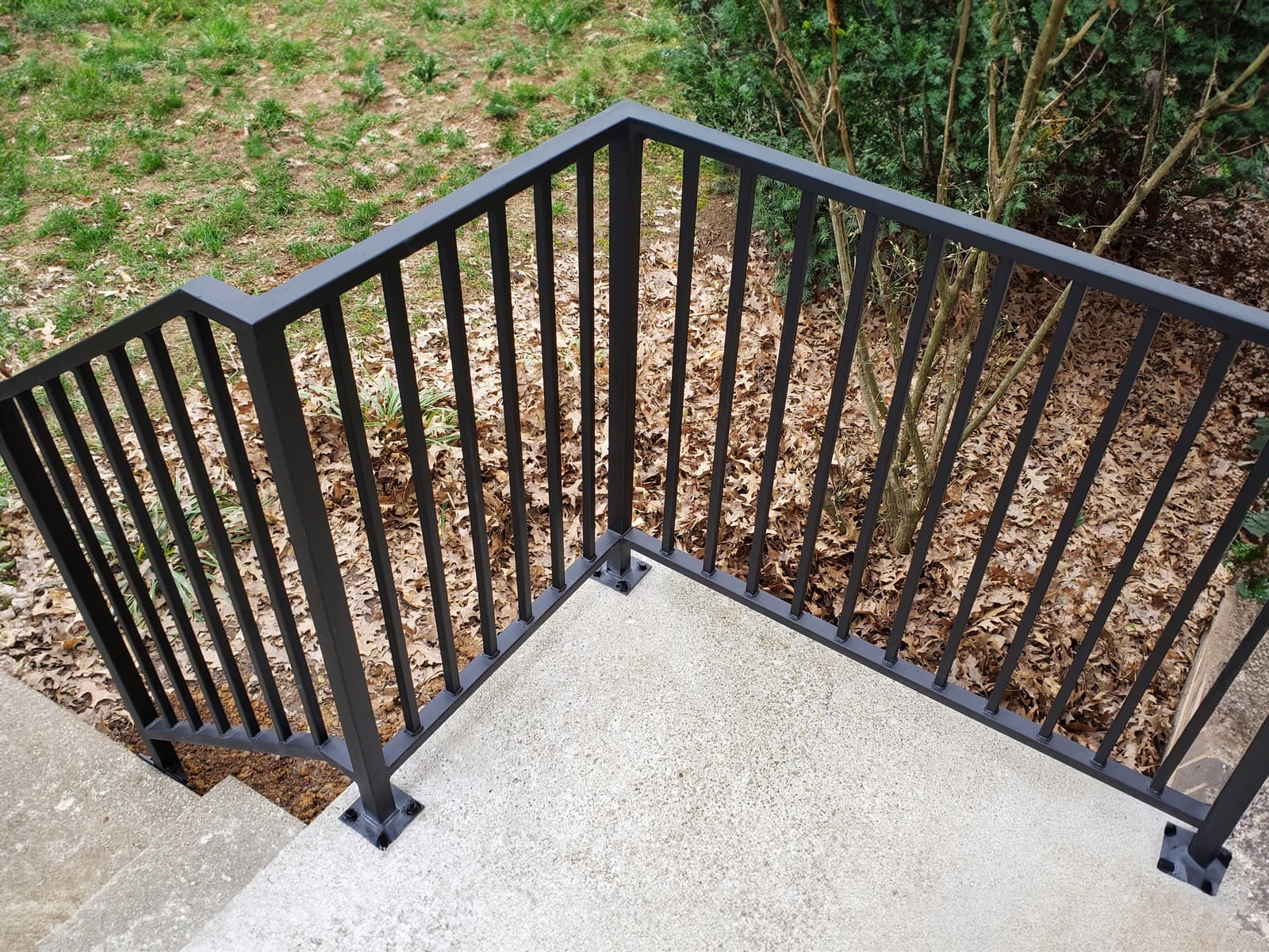 ASB Concrete Porch Railing photo in railing work, Central Kentucky.