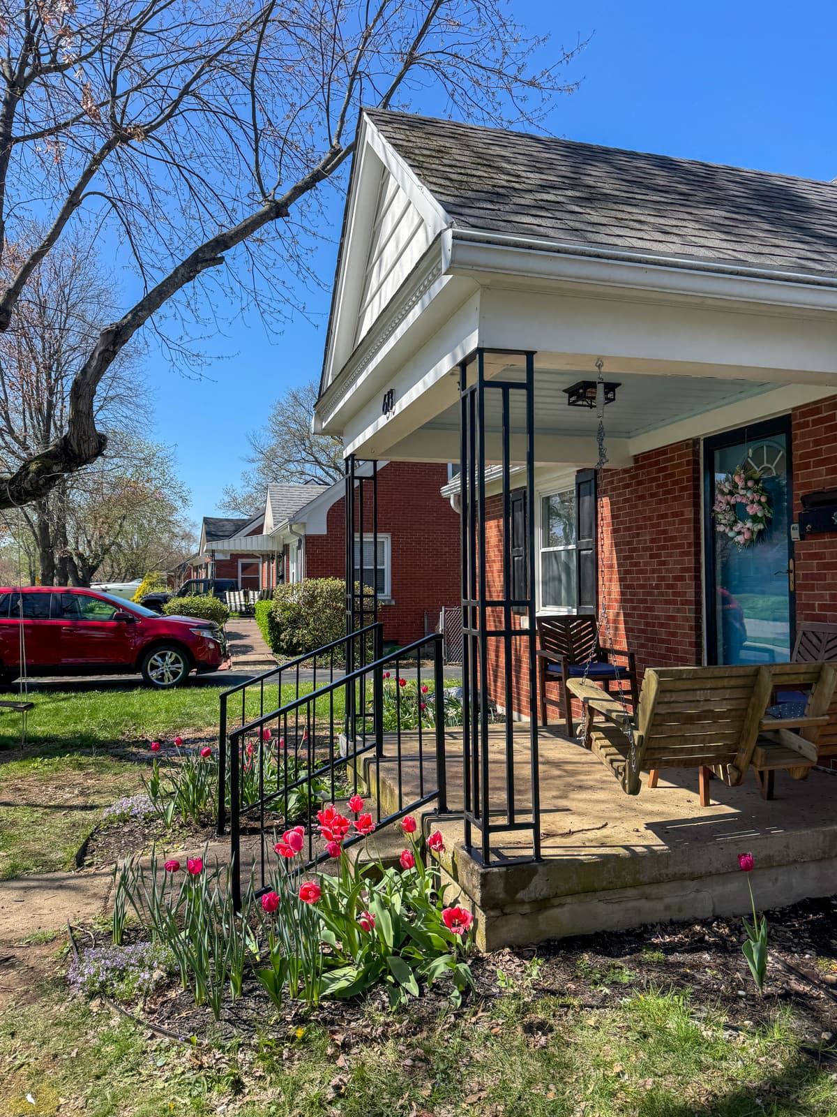 ASB Metal Porch Railings And Posts photo in railing work, Central Kentucky.