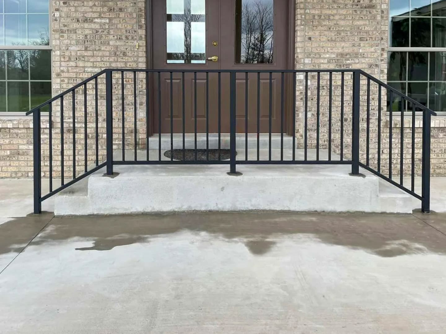 ASB Porch Railing photo in railing work, Central Kentucky.