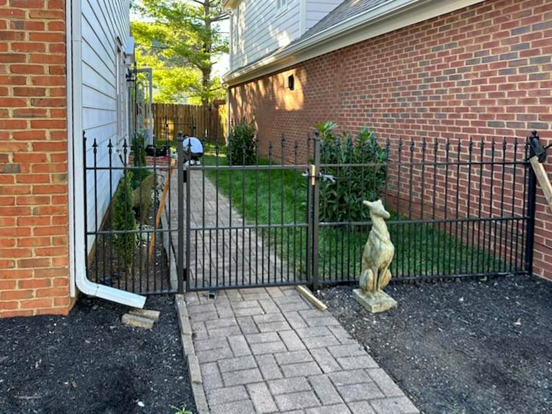 ASB Metal Safety Railing Porch photo in railing work, Central Kentucky.