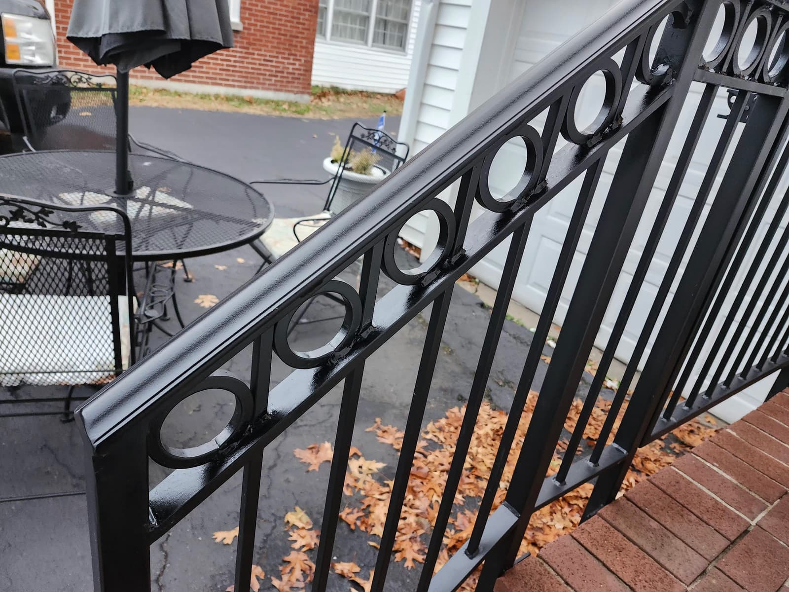 ASB Ornamental Railing photo in railing work, Central Kentucky.