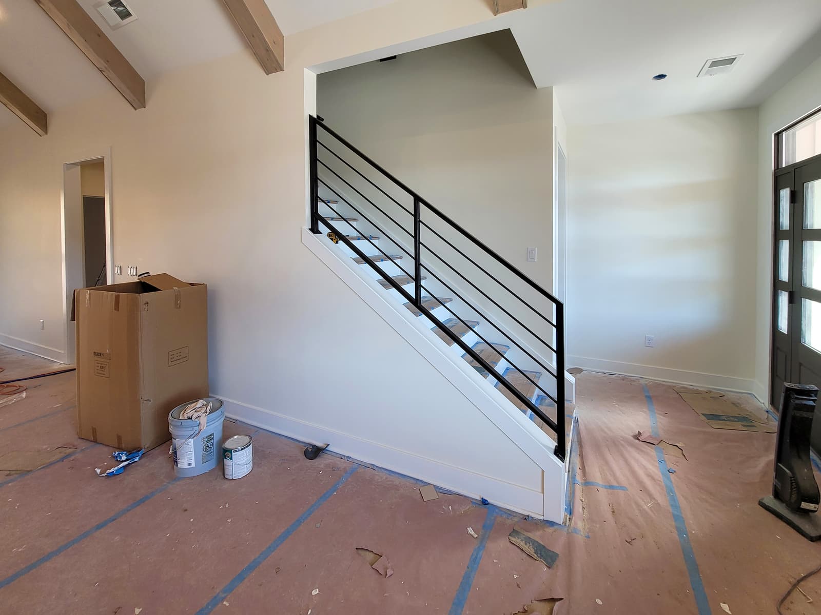 ASB Metal Stair Railing photo in railing work, Central Kentucky.