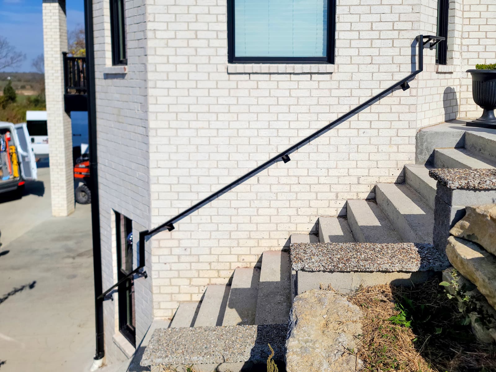 ASB Exterior Railing photo in railing work, Central Kentucky.
