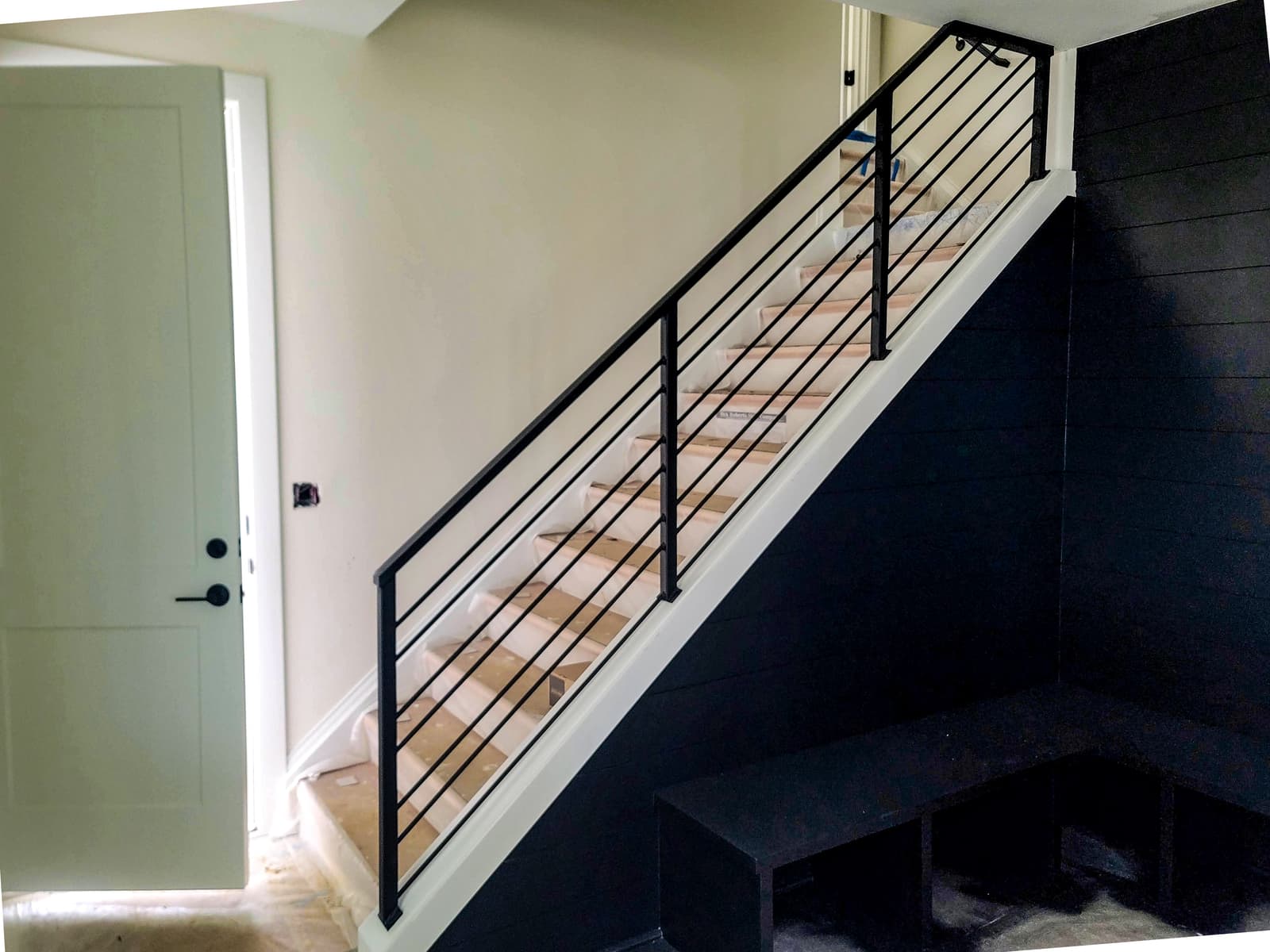 ASB Stair Metal Railing Project photo in railing work, Central Kentucky.