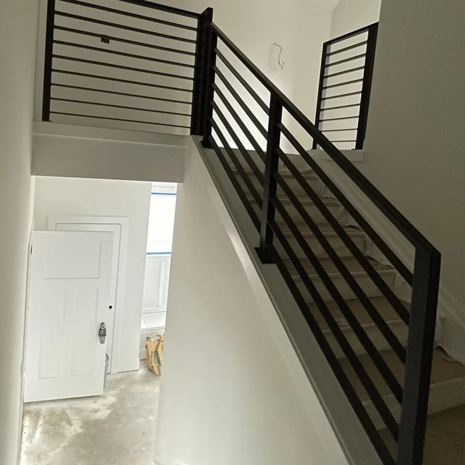 ASB Metal Stair Railing photo in railing work, Central Kentucky.