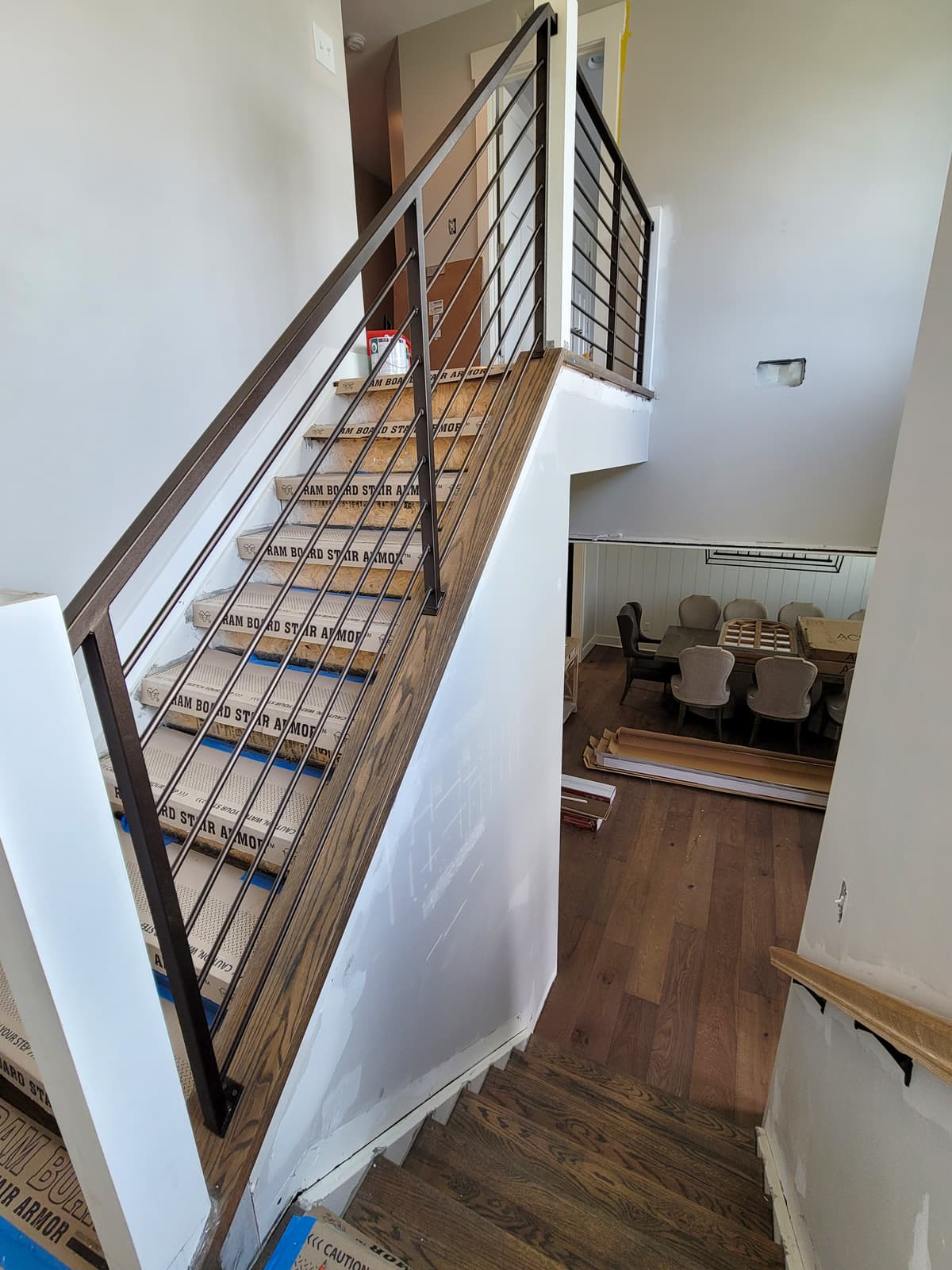 ASB Metal Stair Railing photo in railing work, Central Kentucky.