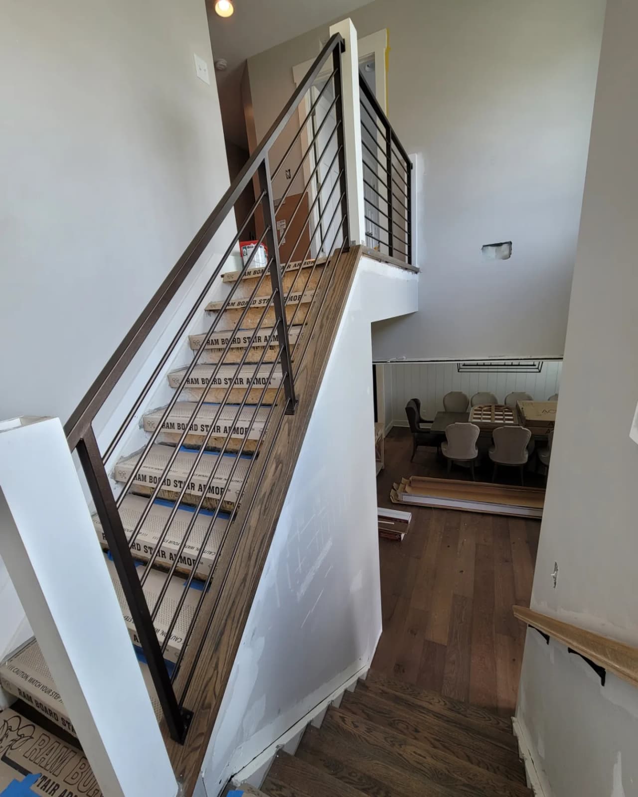 ASB Metal Stair Railing photo in railing work, Central Kentucky.