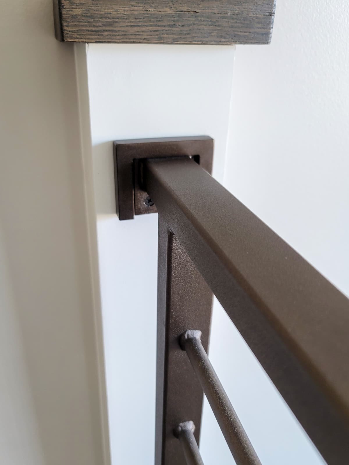 ASB Metal Stair Railing photo in railing work, Central Kentucky.