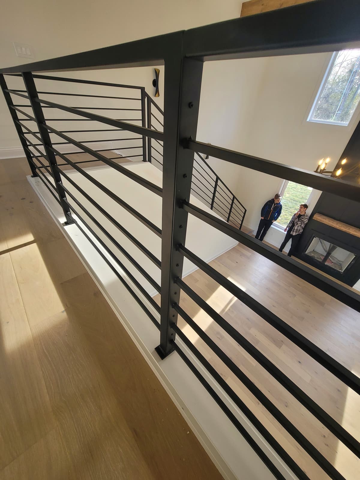 ASB Metal Railing Stair photo in railing work, Central Kentucky.