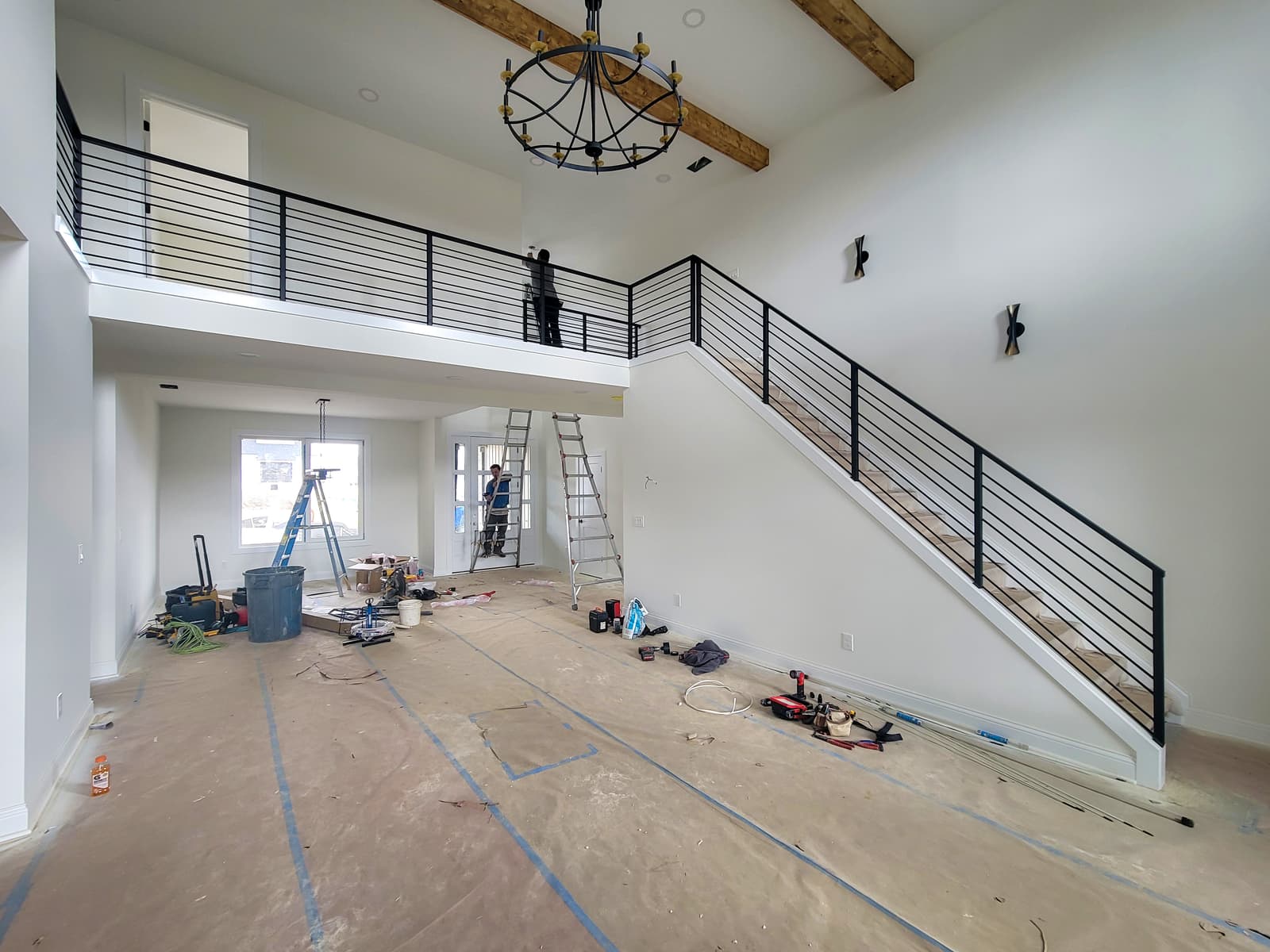 ASB Metal Railing Stair photo in railing work, Central Kentucky.