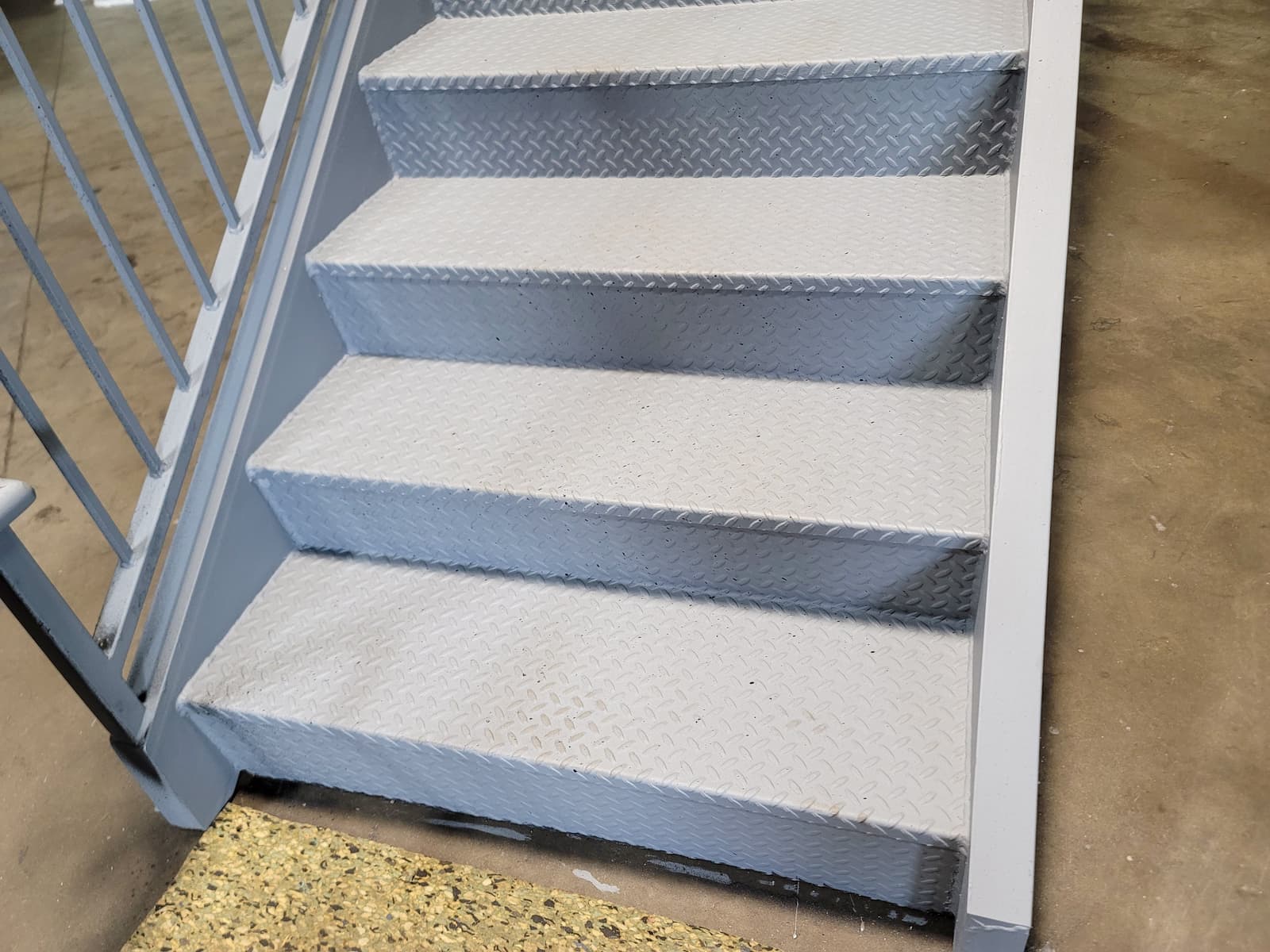 ASB Commercial Metal Staircase Fire Escape Fabrication photo in staircases work, Central Kentucky.