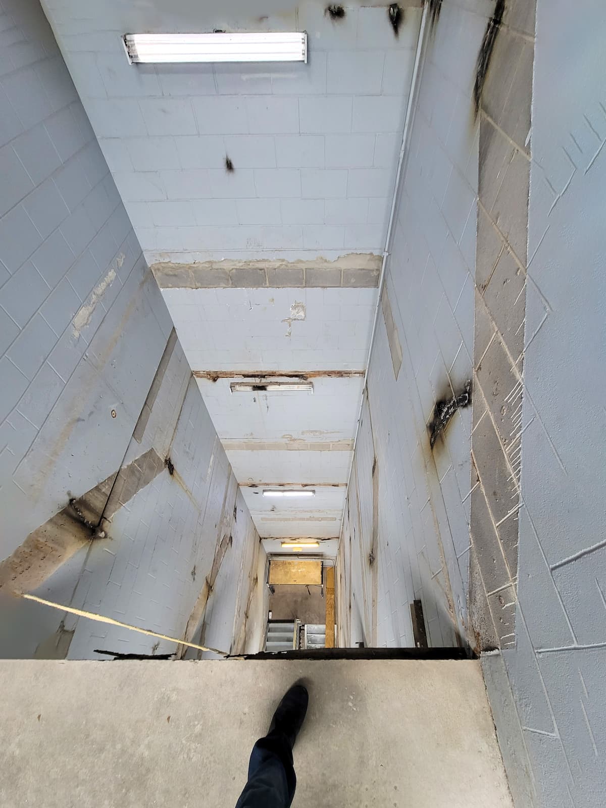 ASB Commercial Metal Staircase Rebuild photo in staircases work, Central Kentucky.